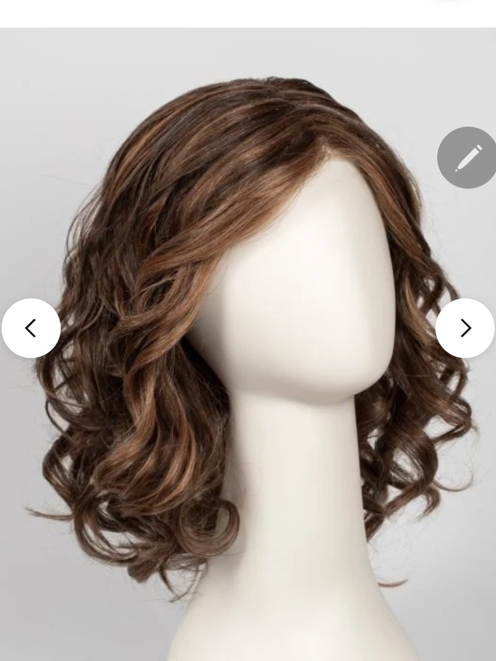 Gabor Radiant Beauty Wig in Hazelnut Brown with Subtle Highlights